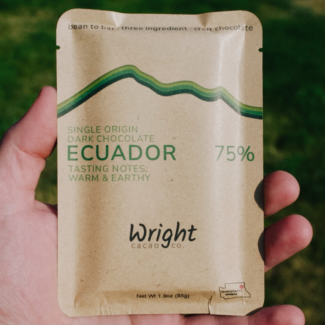 Ecuador 75% Dark Chocolate Bar