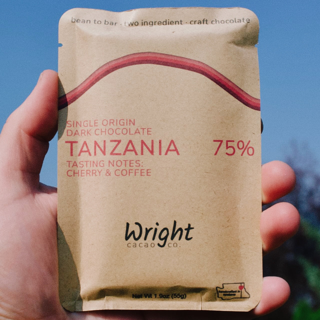 Tanzania 75% Dark Chocolate Bar